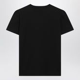 Dolce & Gabbana Black Jersey Logo T-Shirt Black