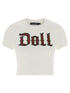 Dolce & Gabbana Used Effect Cotton T-shirt White
