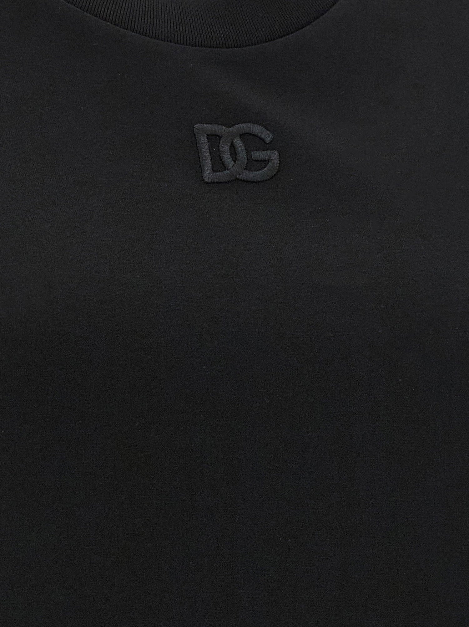 Dolce &amp; Gabbana T-shirt With Scarf Black  