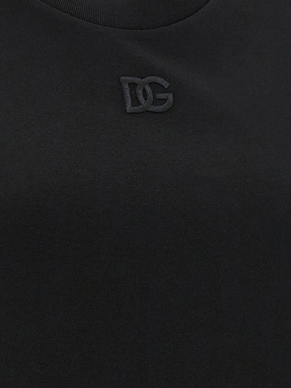 Dolce &amp; Gabbana T-shirt With Scarf Black  