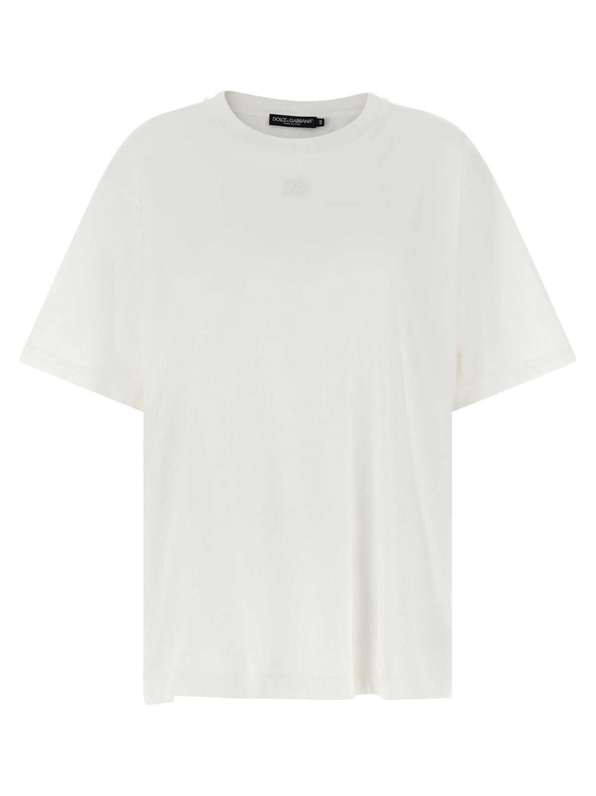 Dolce &amp; Gabbana T-shirt With Scarf White