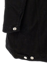 Dolce & Gabbana Denim Long Jacket Black