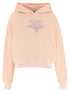Dolce & Gabbana Logo Embroidery Hoodie Pink
