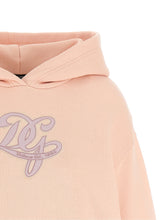 Dolce & Gabbana Logo Embroidery Hoodie Pink