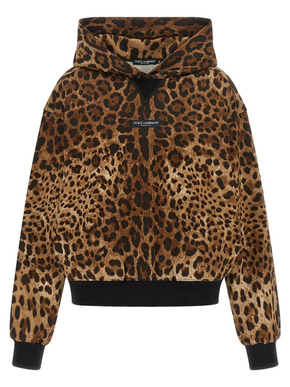 Dolce &amp; Gabbana Leo Hoodie Brown