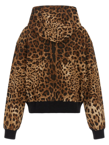 Dolce &amp; Gabbana Leo Hoodie Brown
