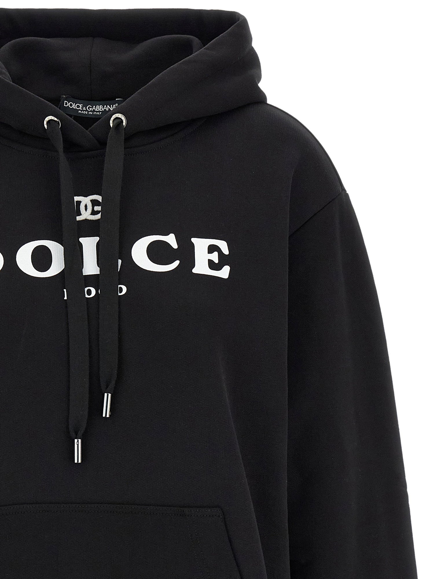 Dolce &amp; Gabbana Dolce Mood Hoodie Black  