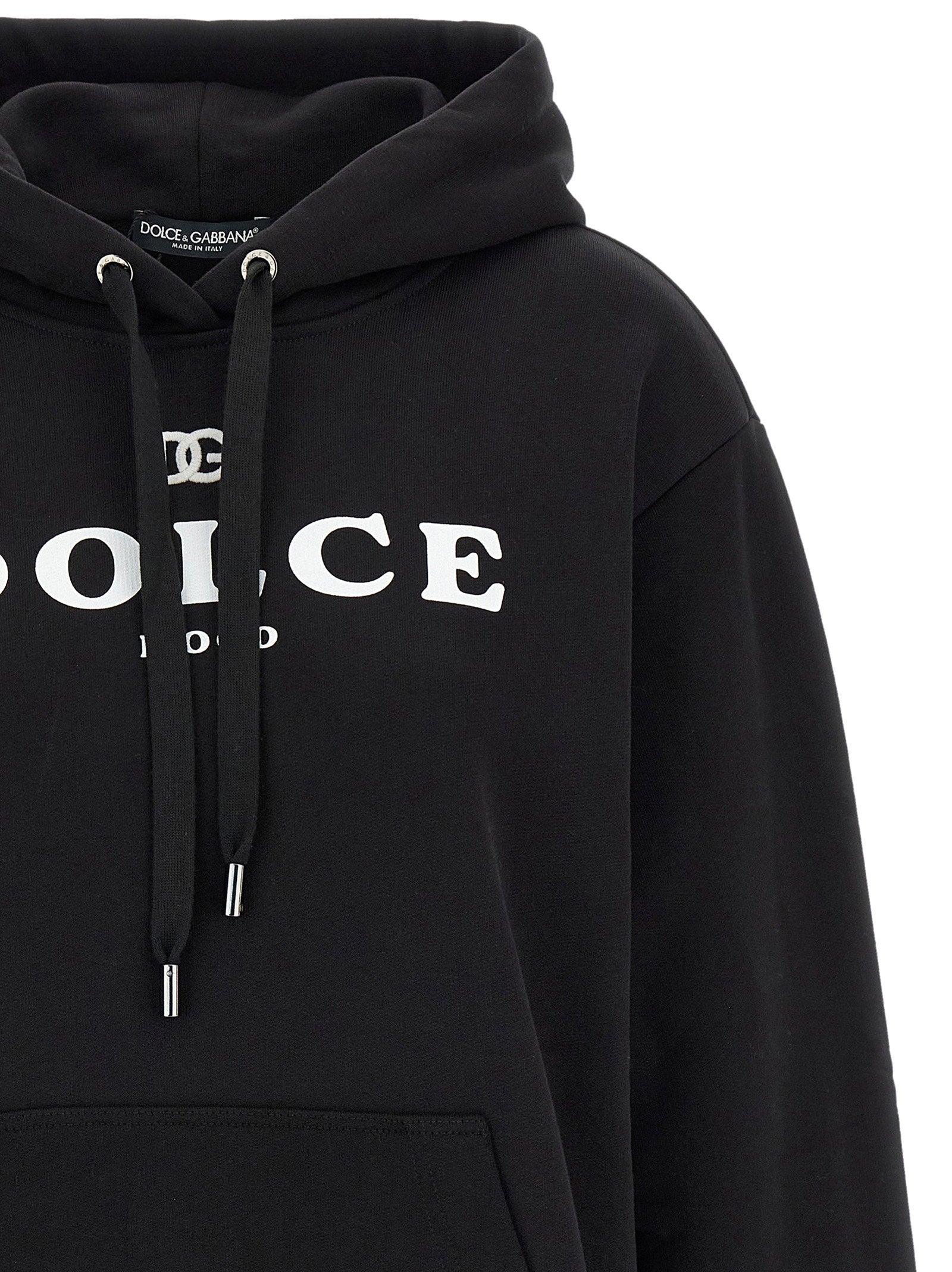 Dolce &amp; Gabbana Dolce Mood Hoodie Black  