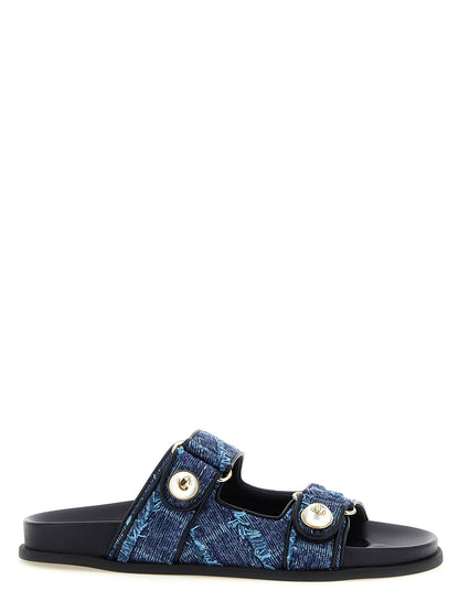 Jimmy Choo Fayence Sandals Blue