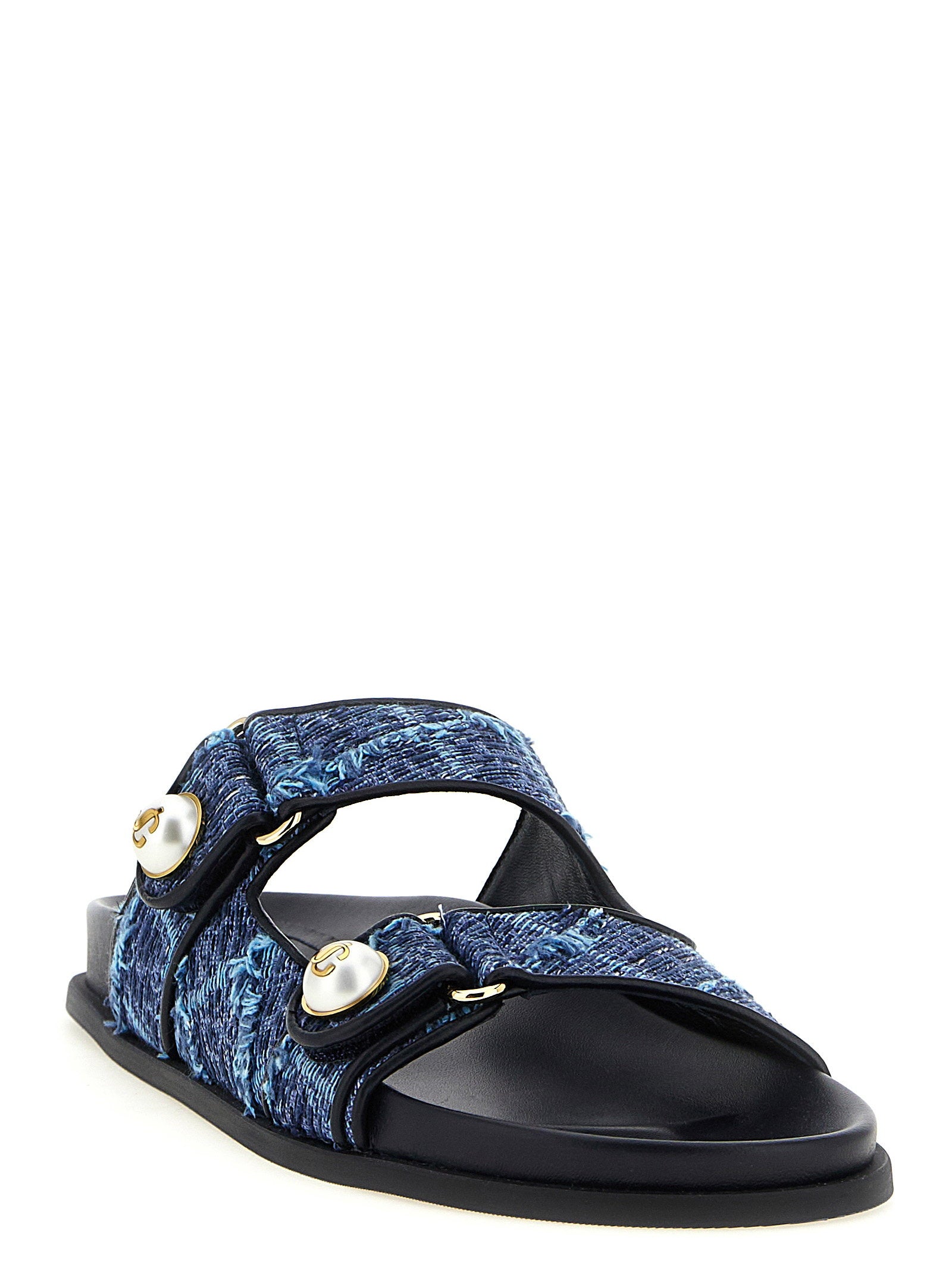 Jimmy Choo Fayence Sandals Blue