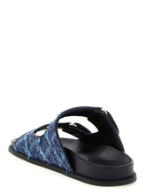 Jimmy Choo Fayence Sandals Blue