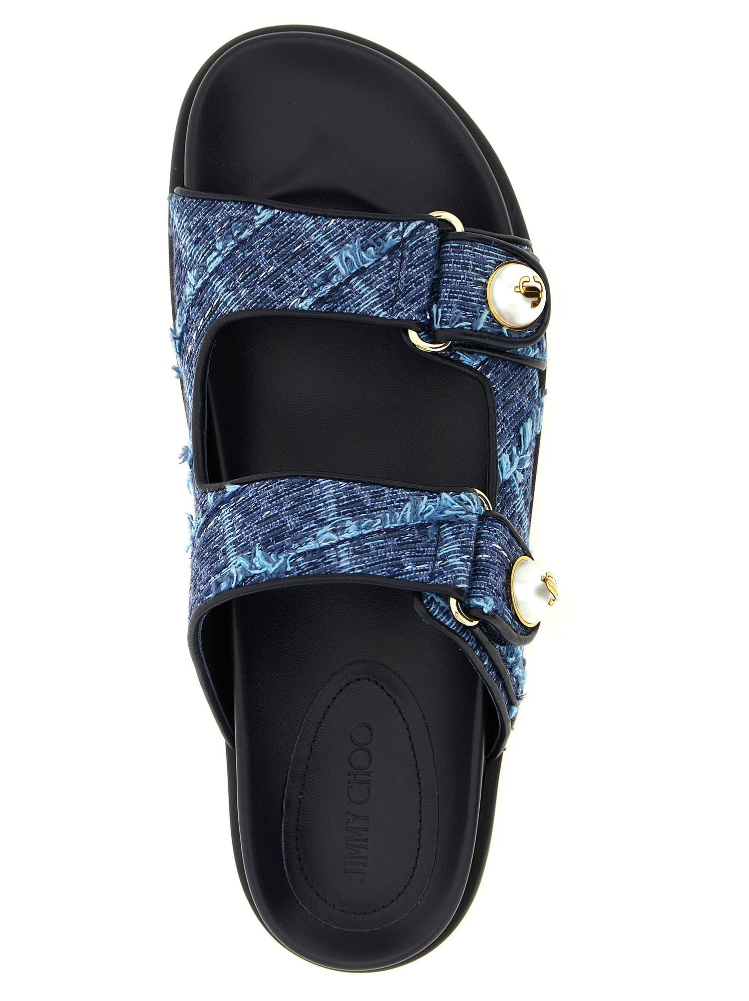 Jimmy Choo Fayence Sandals Blue