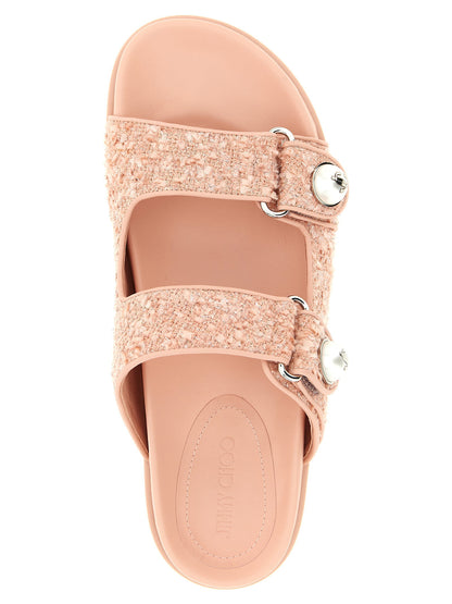 Jimmy Choo Fayence Sandals Pink