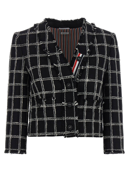 Thom Browne Tweed Blazer Multicolor