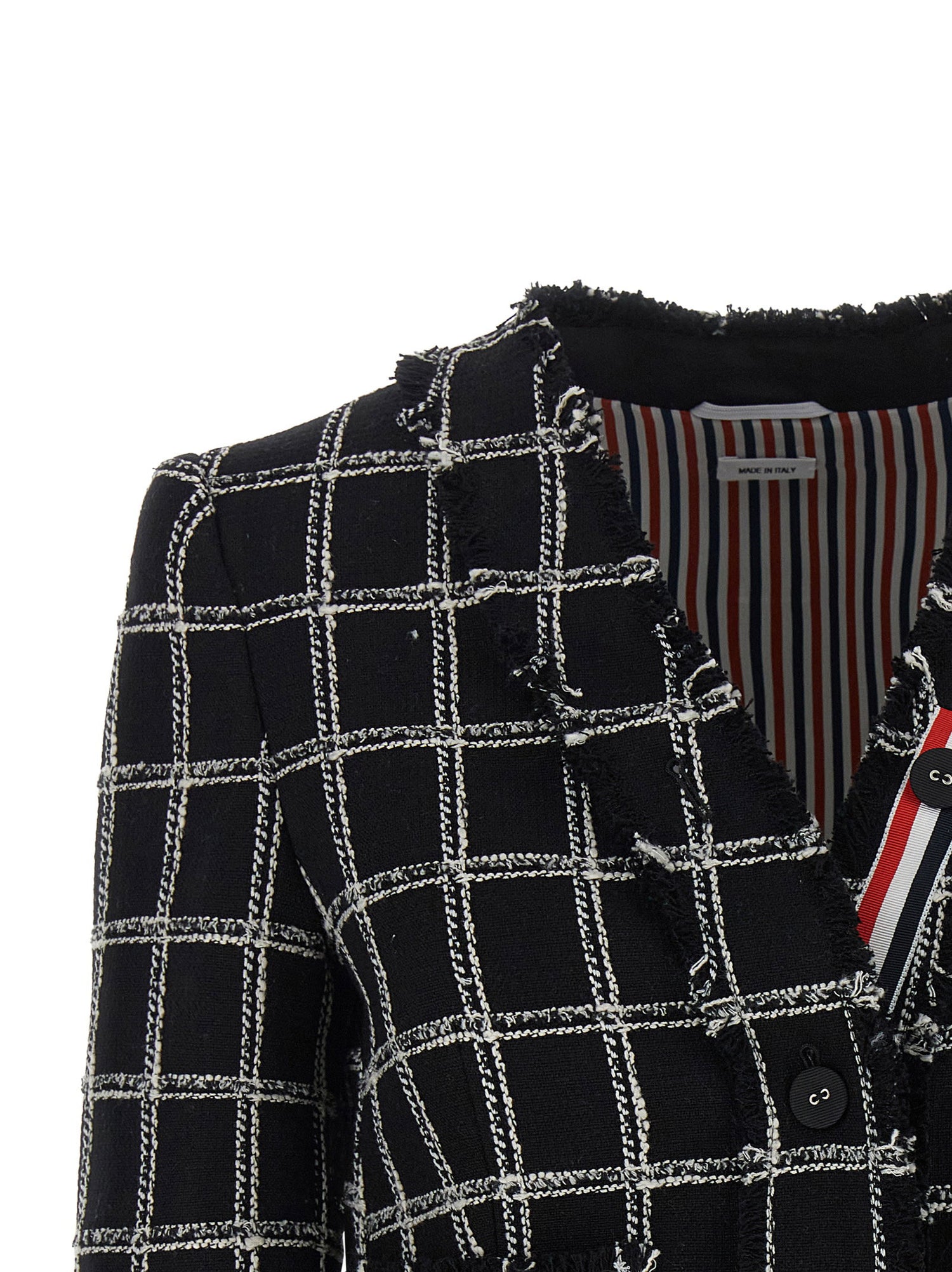 Thom Browne Tweed Blazer Multicolor