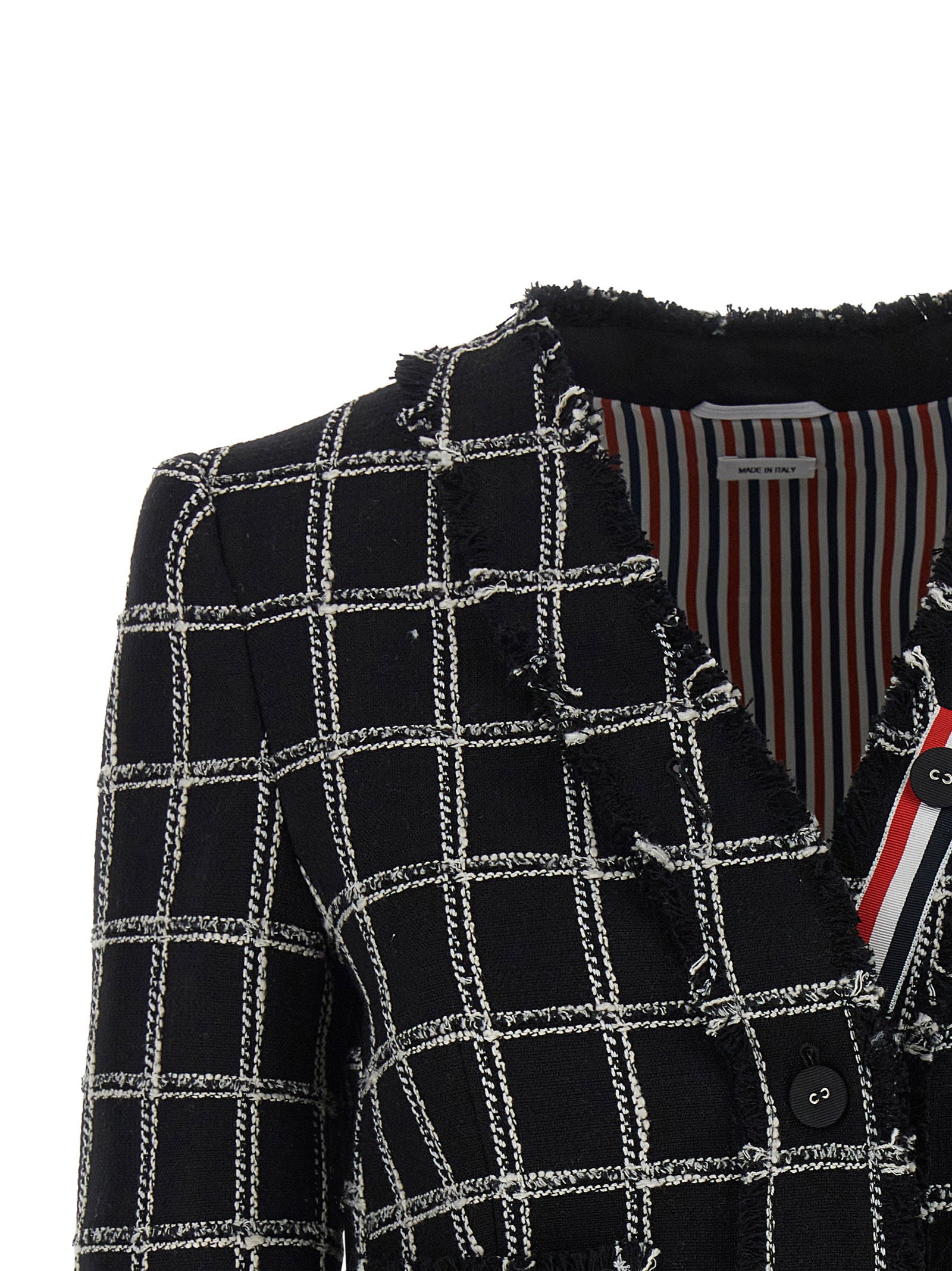 Thom Browne Tweed Blazer Multicolor