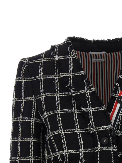 Thom Browne Tweed Blazer Multicolor