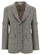 Thom Browne Prince Of Wales Blazer Multicolor