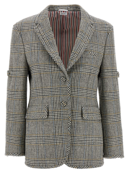 Thom Browne Prince Of Wales Blazer Multicolor