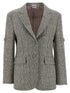 Thom Browne Prince Of Wales Blazer Multicolor
