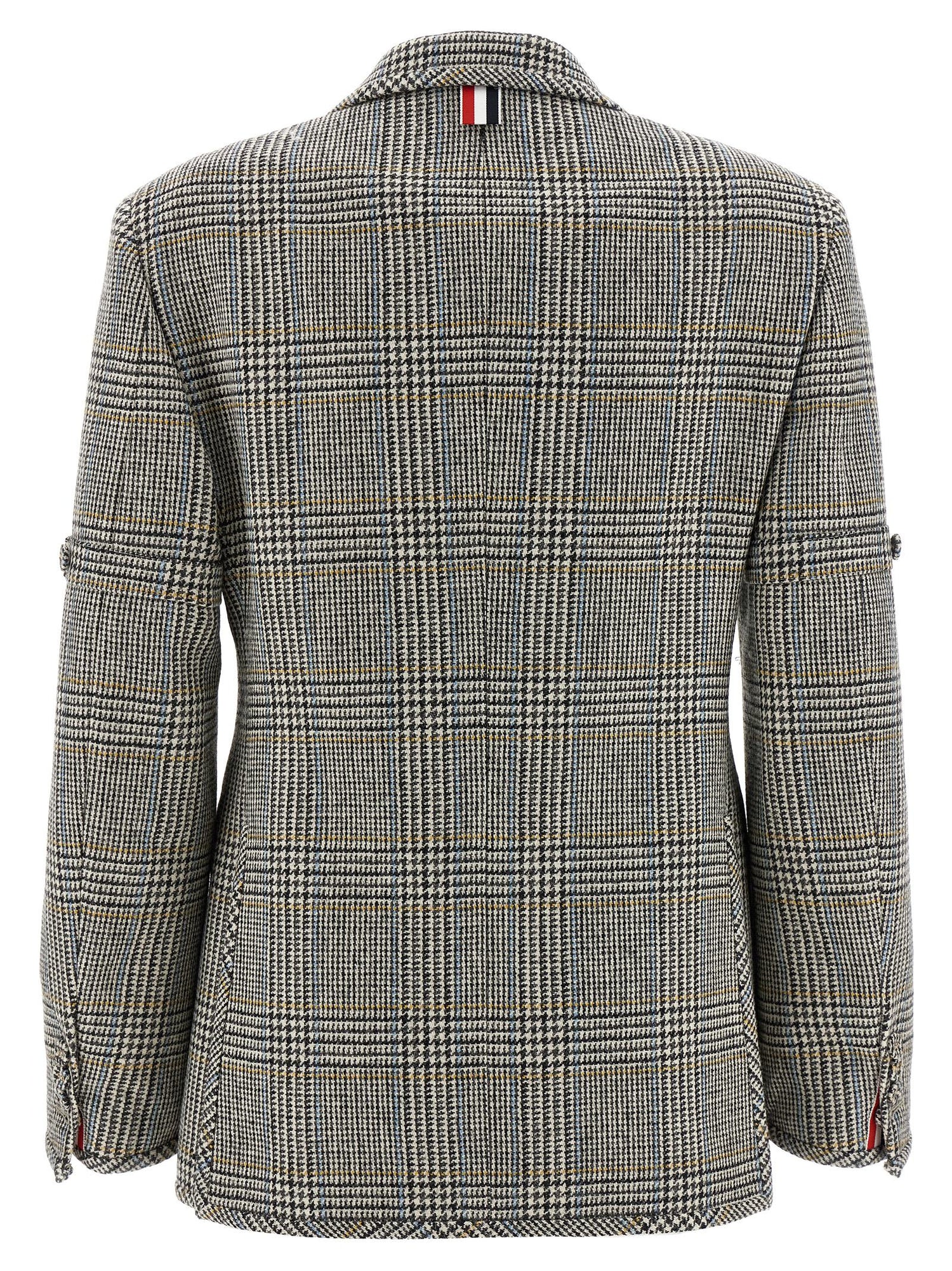 Thom Browne Prince Of Wales Blazer Multicolor
