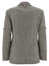 Thom Browne Prince Of Wales Blazer Multicolor