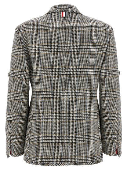 Thom Browne Prince Of Wales Blazer Multicolor