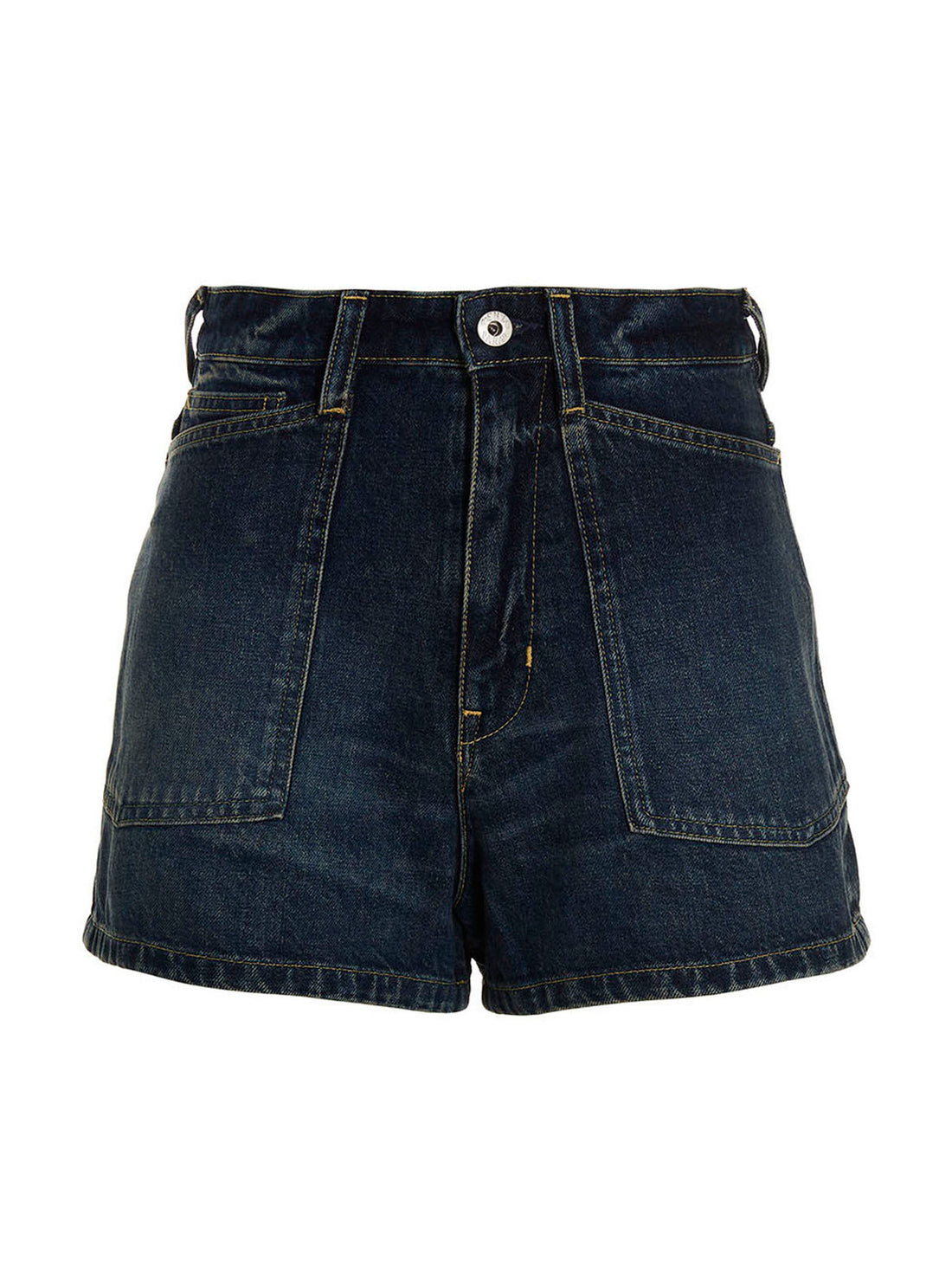 Kenzo Denim Shorts Blue