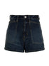 Kenzo Denim Shorts Blue