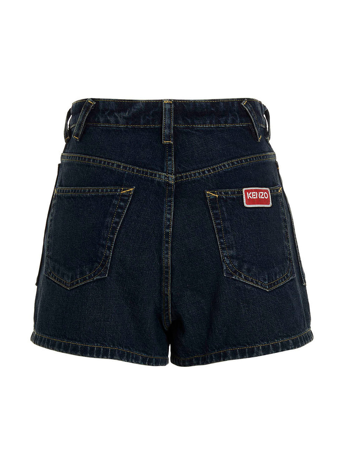 Kenzo Denim Shorts Blue