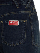 Kenzo Denim Shorts Blue
