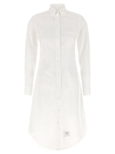 Thom Browne Oxford Chermisier Dress White