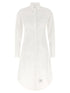 Thom Browne Oxford Chermisier Dress White