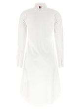 Thom Browne Oxford Chermisier Dress White