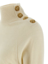 Balmain Cashmere Wool Dress Beige