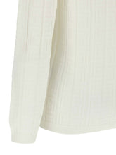 Balmain Maxi Shoulder Top White