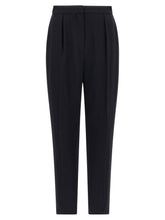 Balmain High Waist Pants Black