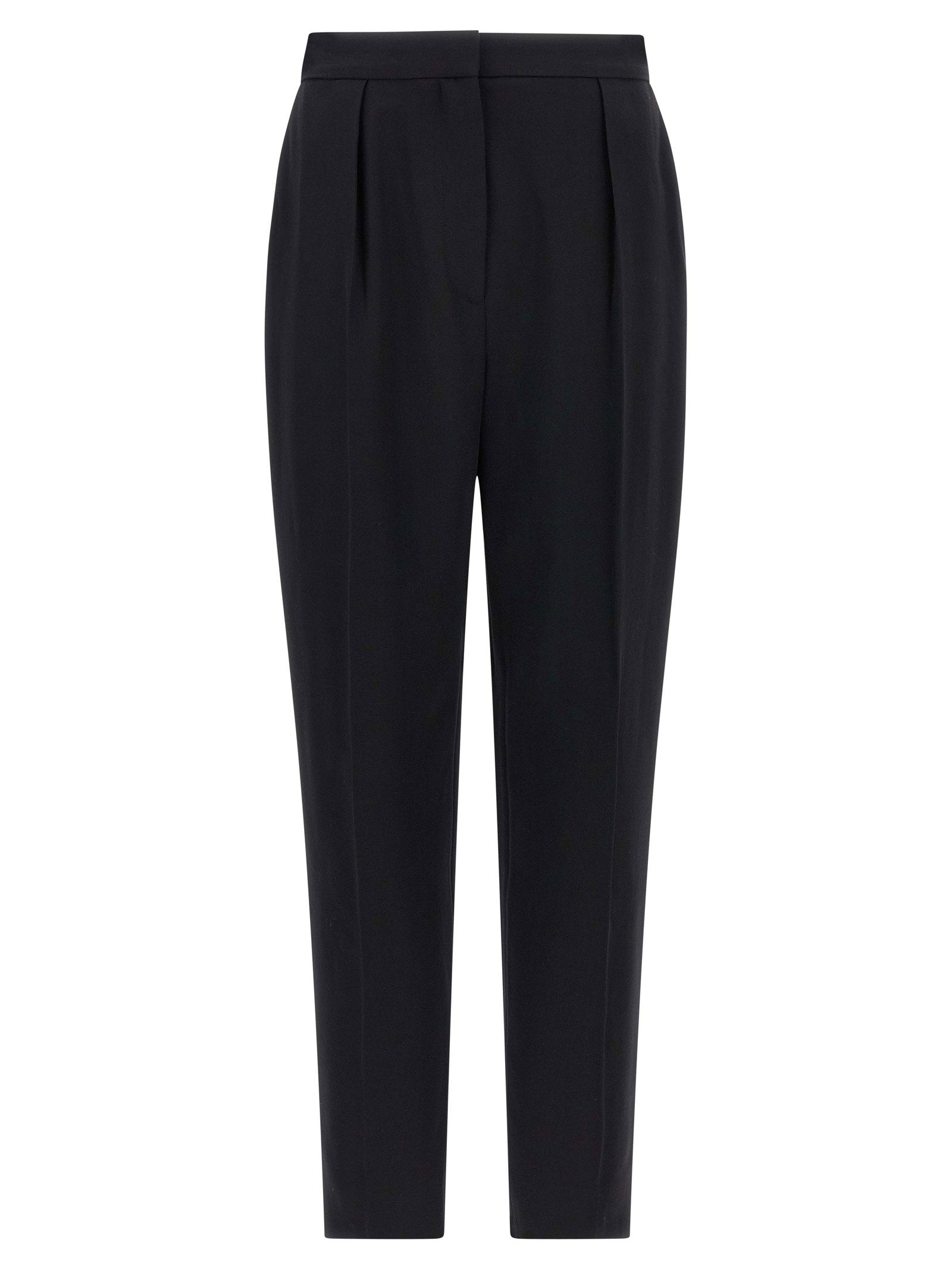 Balmain High Waist Pants Black