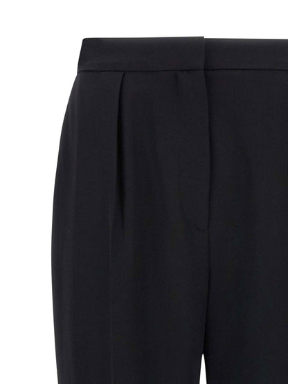 Balmain High Waist Pants Black