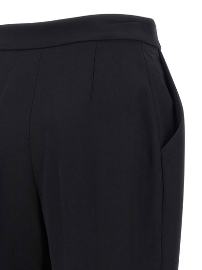 Balmain High Waist Pants Black