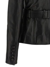 Balmain Leather Jacket Black