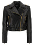 Balmain Leather Jacket Black
