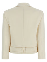 Balmain Double-breasted Coat White