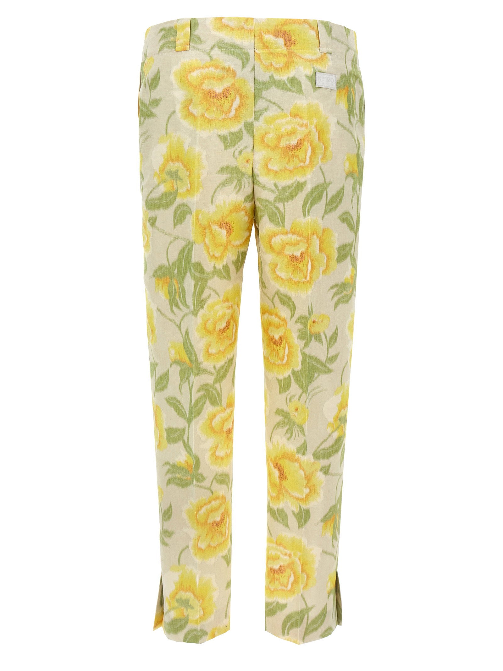 Kenzo Peonies Pants Multicolor