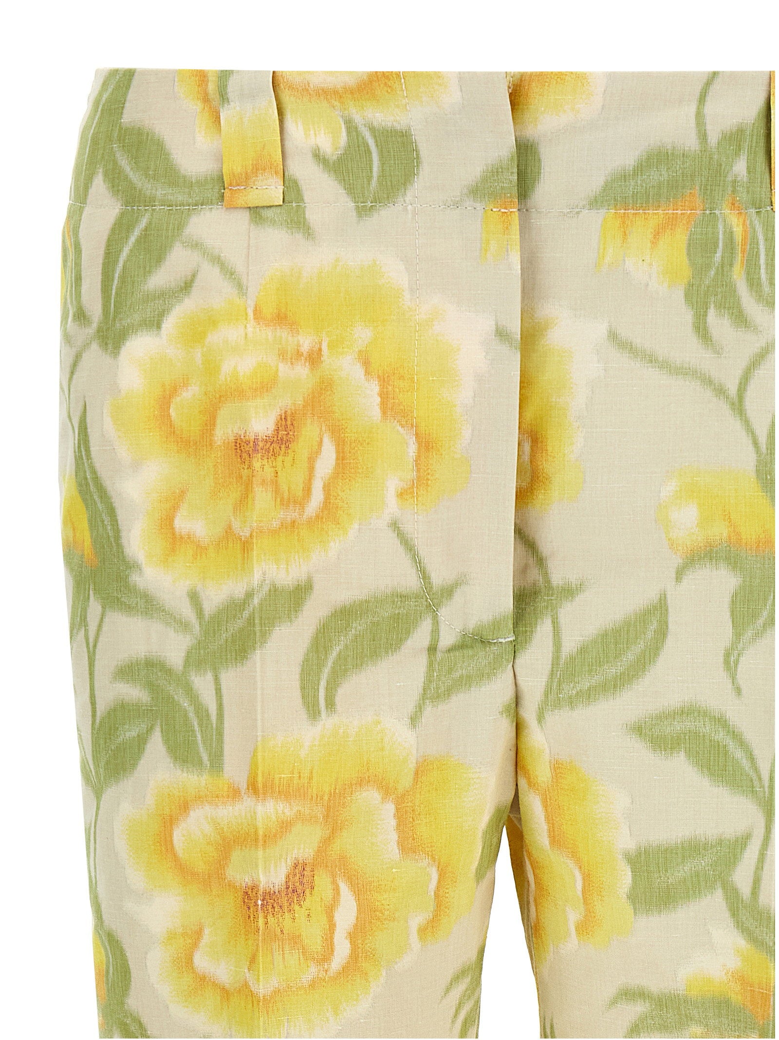Kenzo Peonies Pants Multicolor