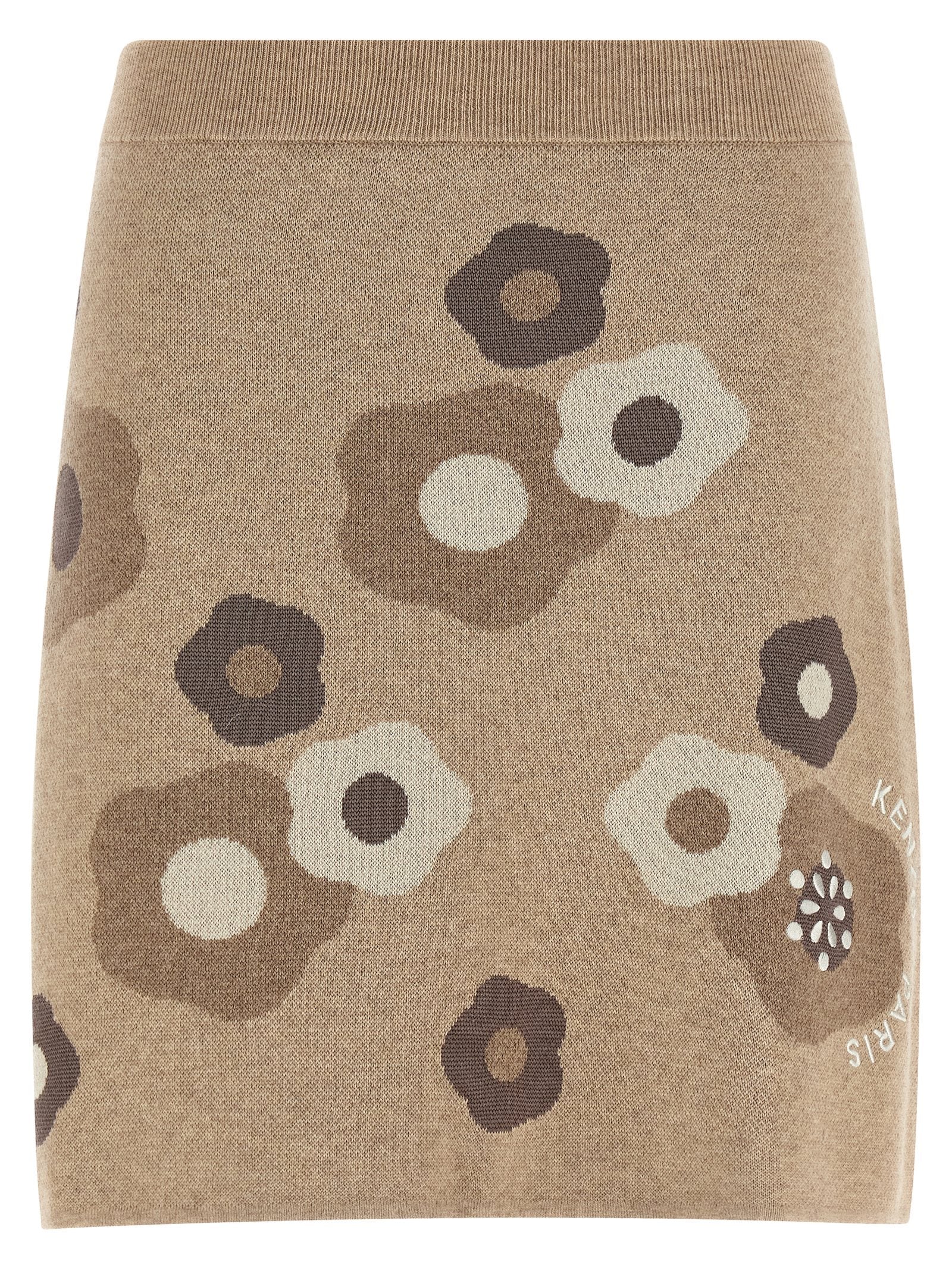 Kenzo Hana Dots Skirt Beige