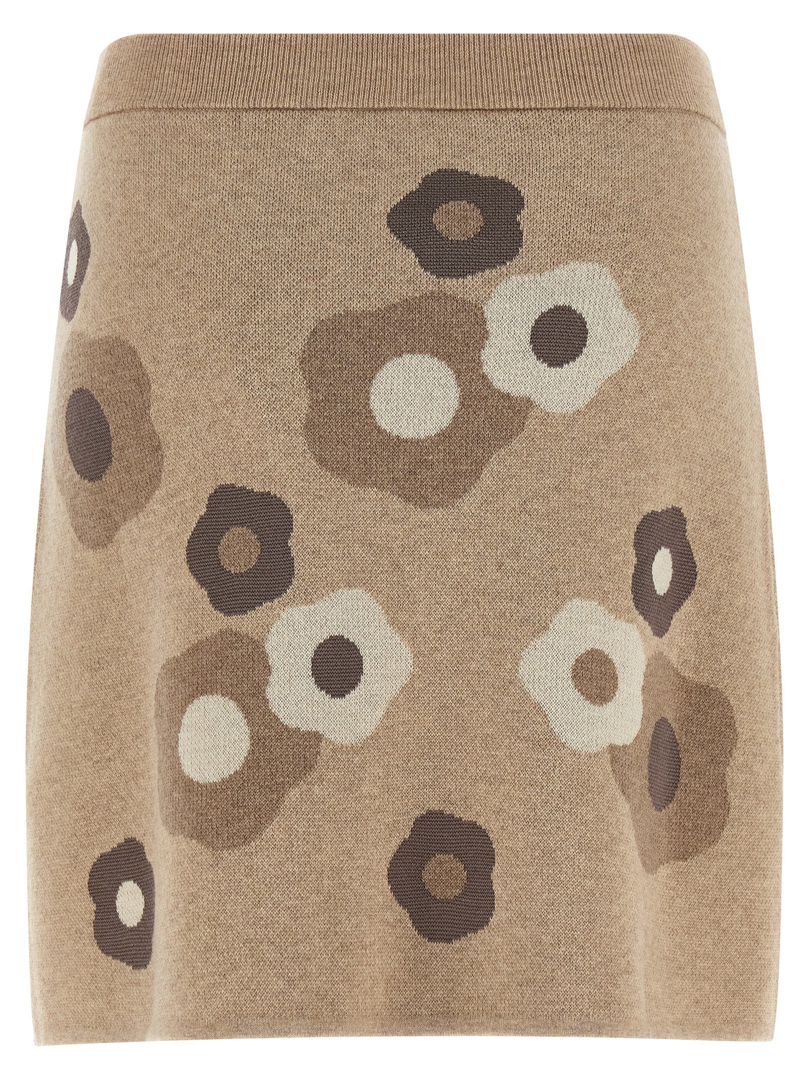 Kenzo Hana Dots Skirt Beige