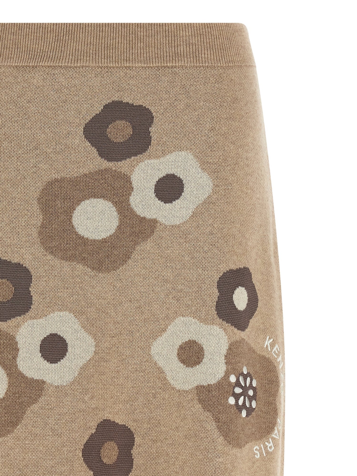 Kenzo Hana Dots Skirt Beige