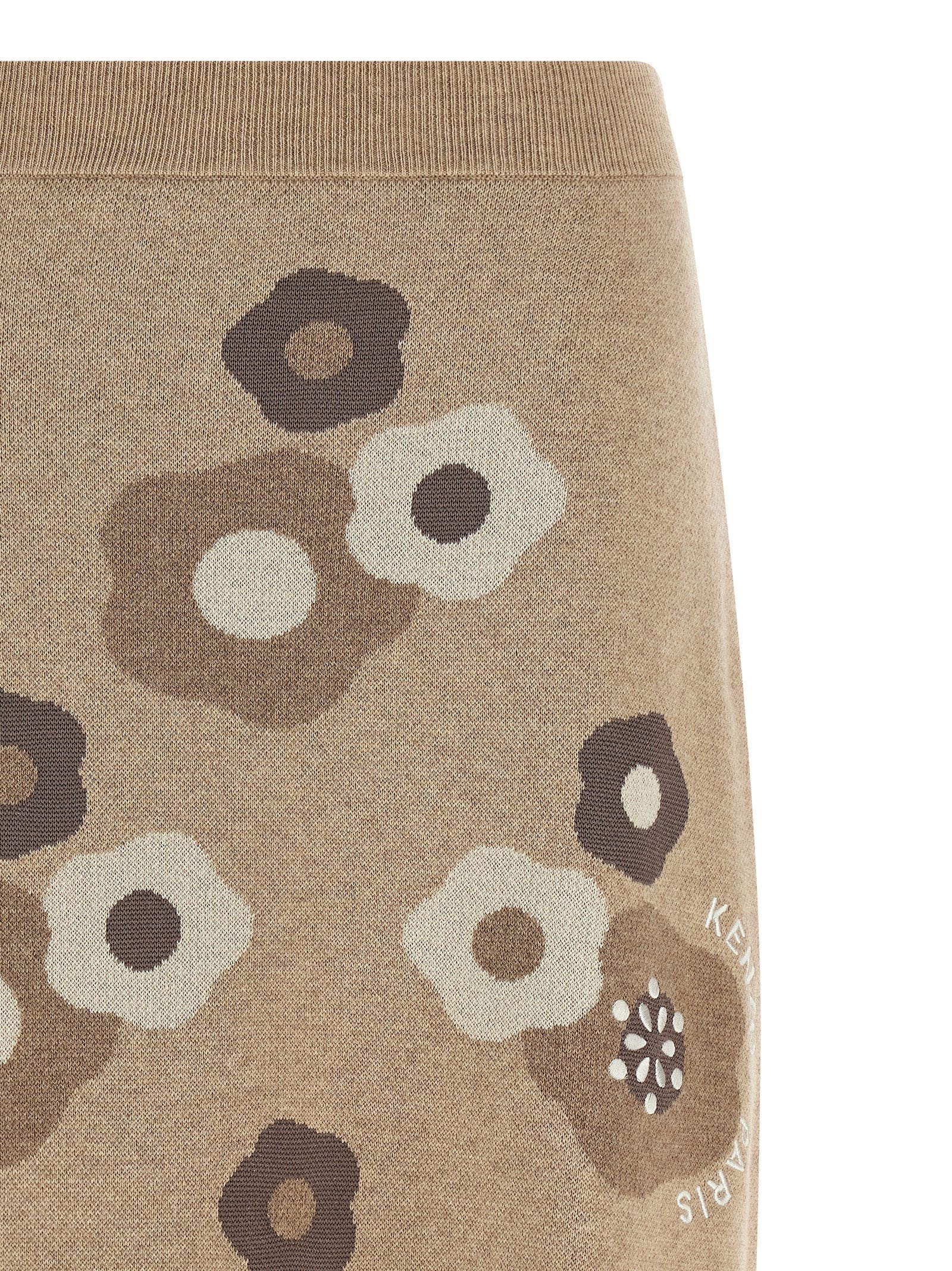 Kenzo Hana Dots Skirt Beige