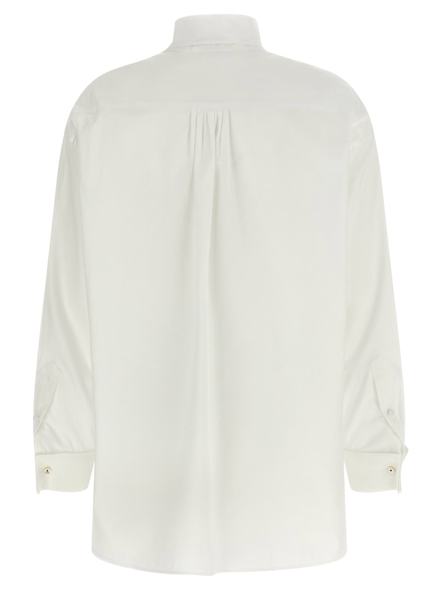 Kenzo Lavallière Collar Shirt White